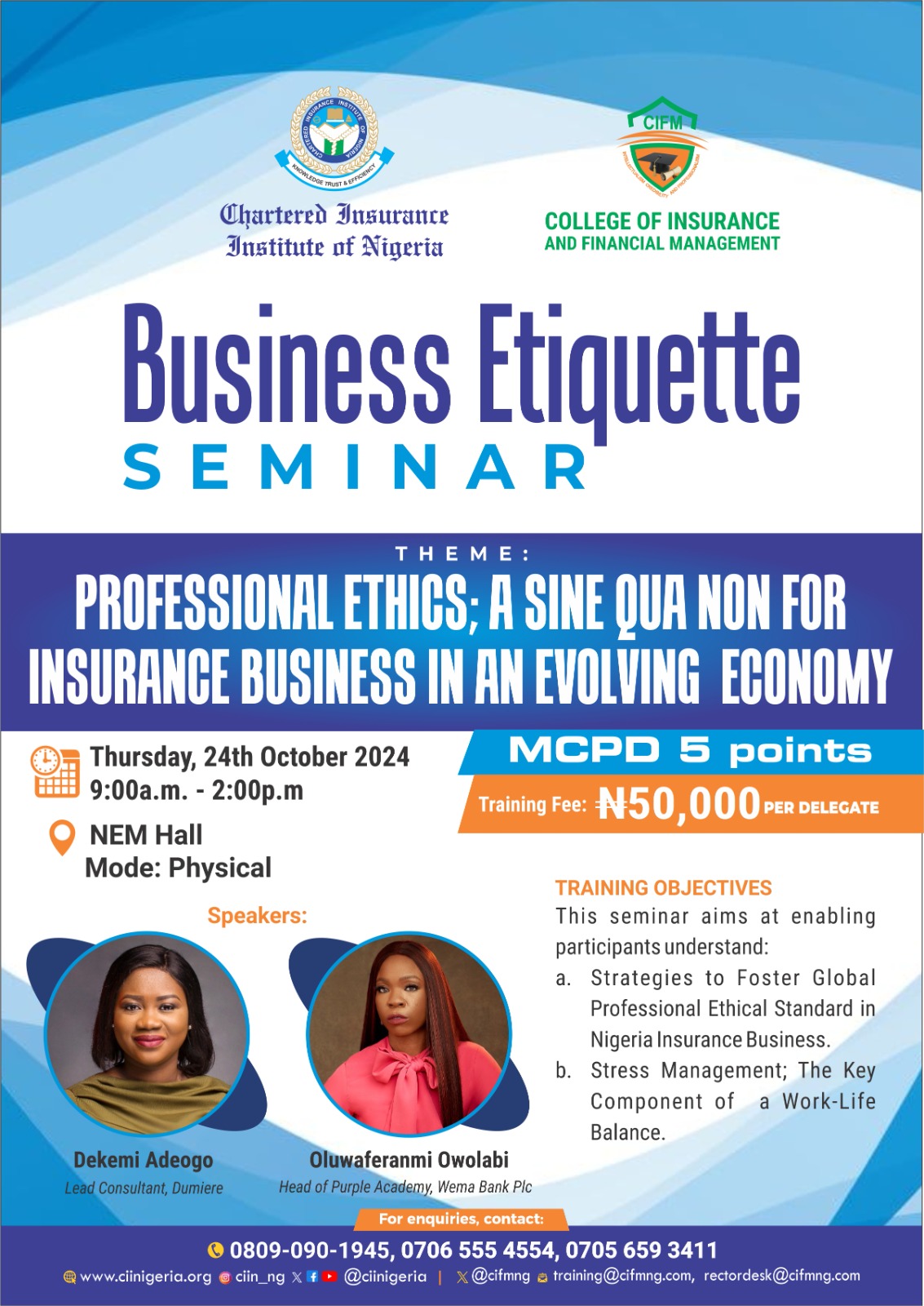 Image for Business Etiquette Seminar